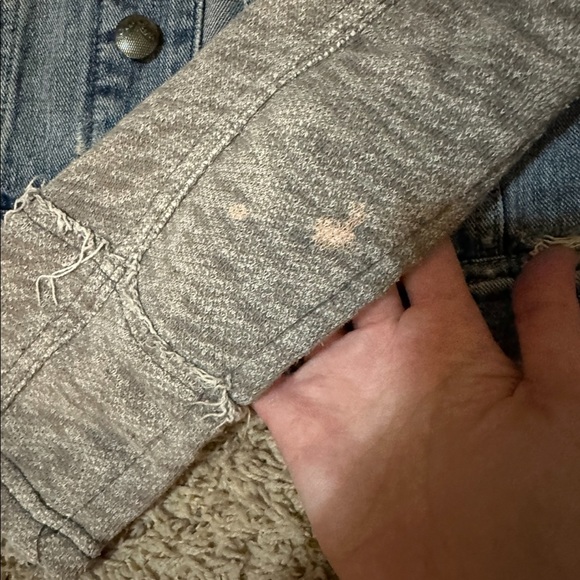 Free People Denim Hooded Jacket - Picture 3 of 3